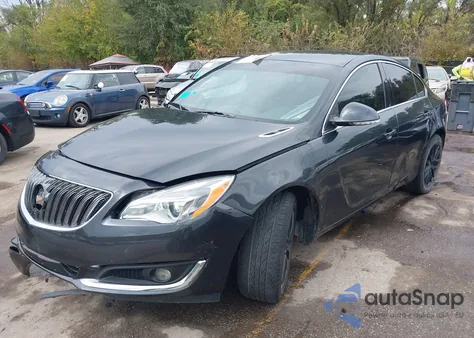 2016 Buick Regal Turbo from USA, damaged, VIN 2G4GK5EX5G9127995